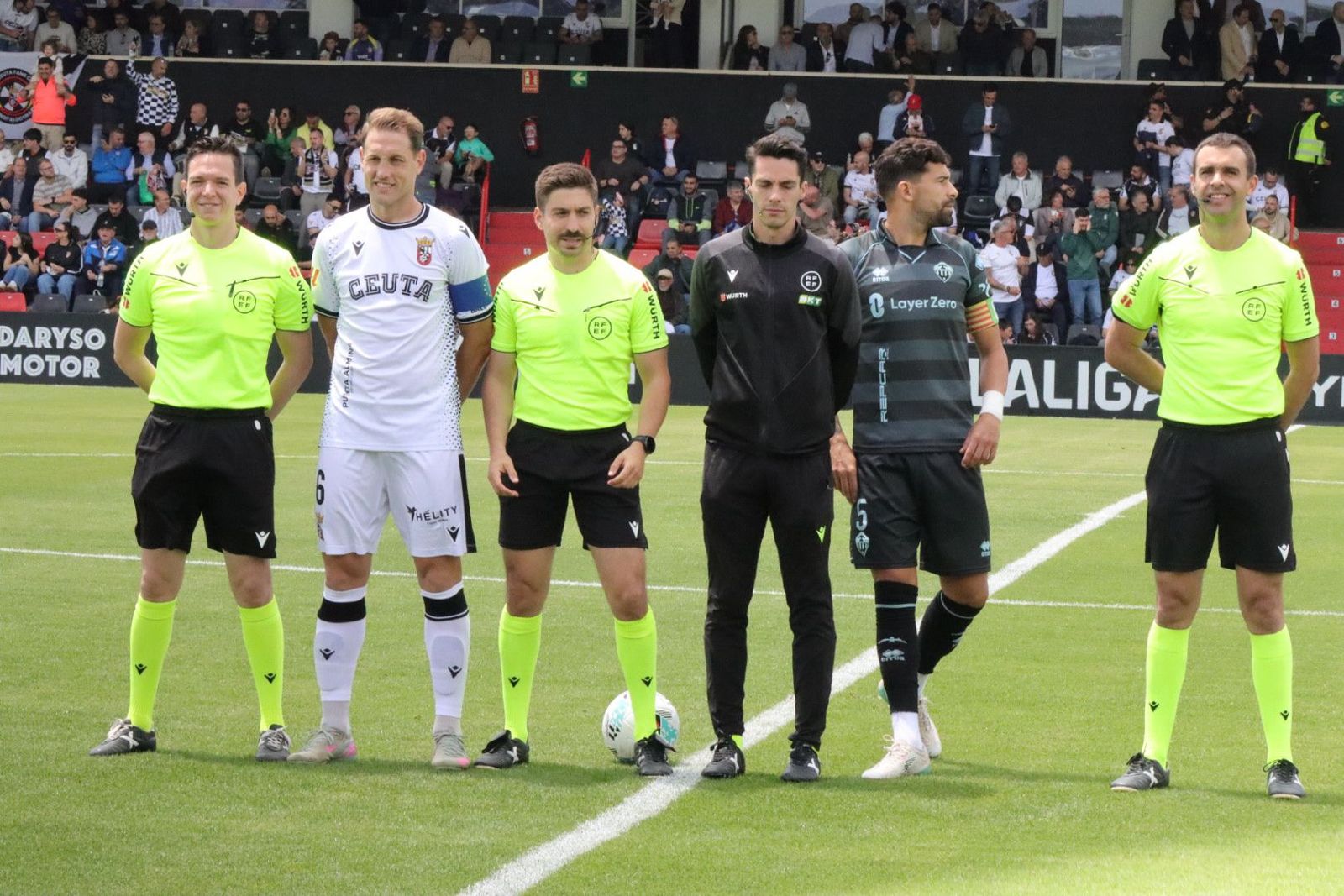 Así se vivió el partido entre la AD Ceuta y el CD Castellón en imágenes