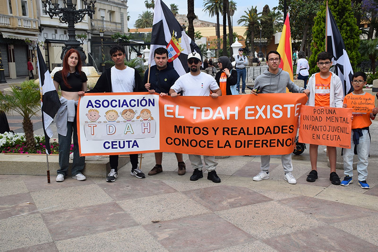 Activistas de la Asociación TDAH/FOTO NICOL'S