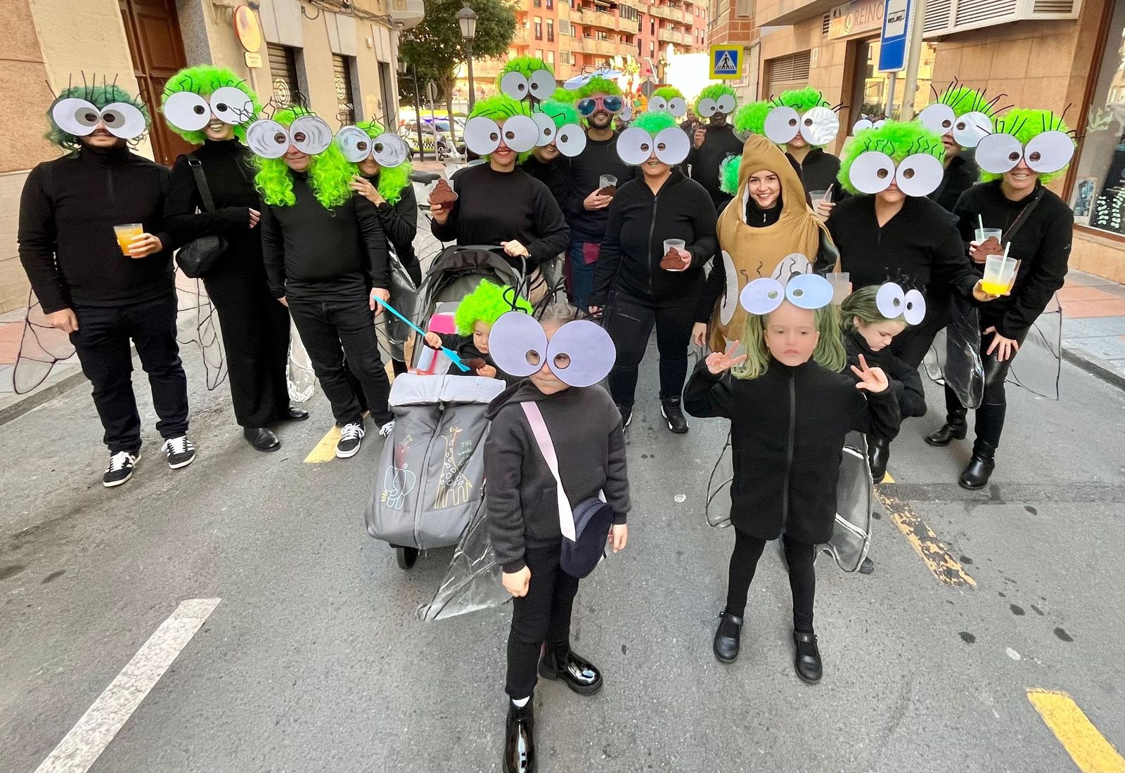 El Carnaval llena de color y ruido las calles del centro