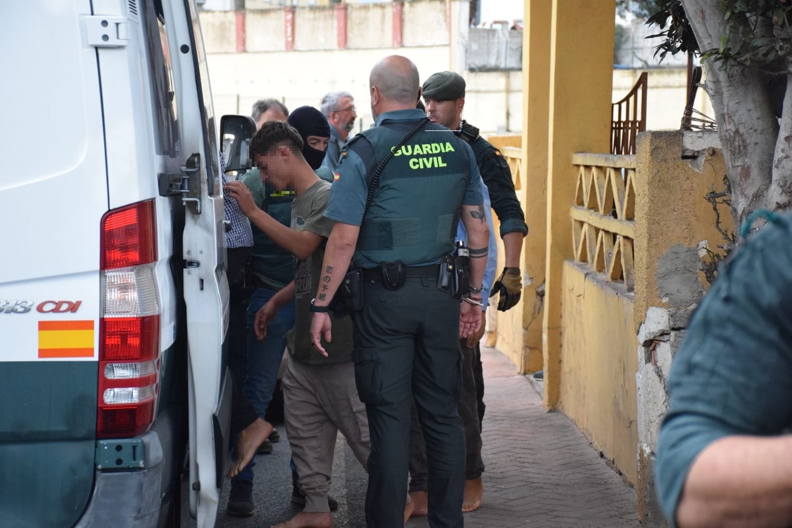 Así fue el operativo de la Guardia Civil contra el tráfico de migrantes que se saldó con 5 detenidos