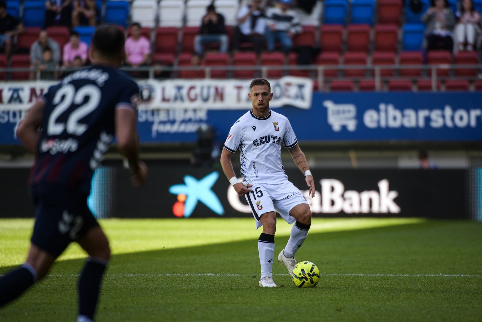 Eibar-AD Ceuta, partido de la Liga Hypermotion