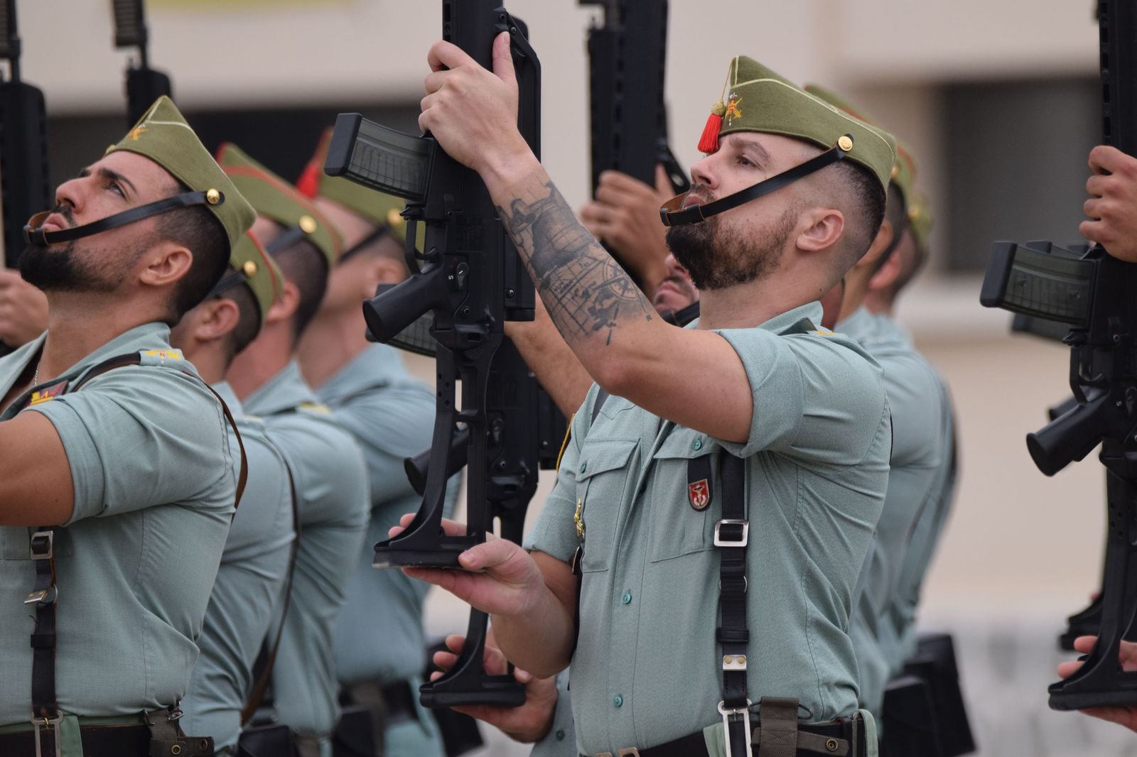 Brillante y marcial celebración del 105 Aniversario de la Legión