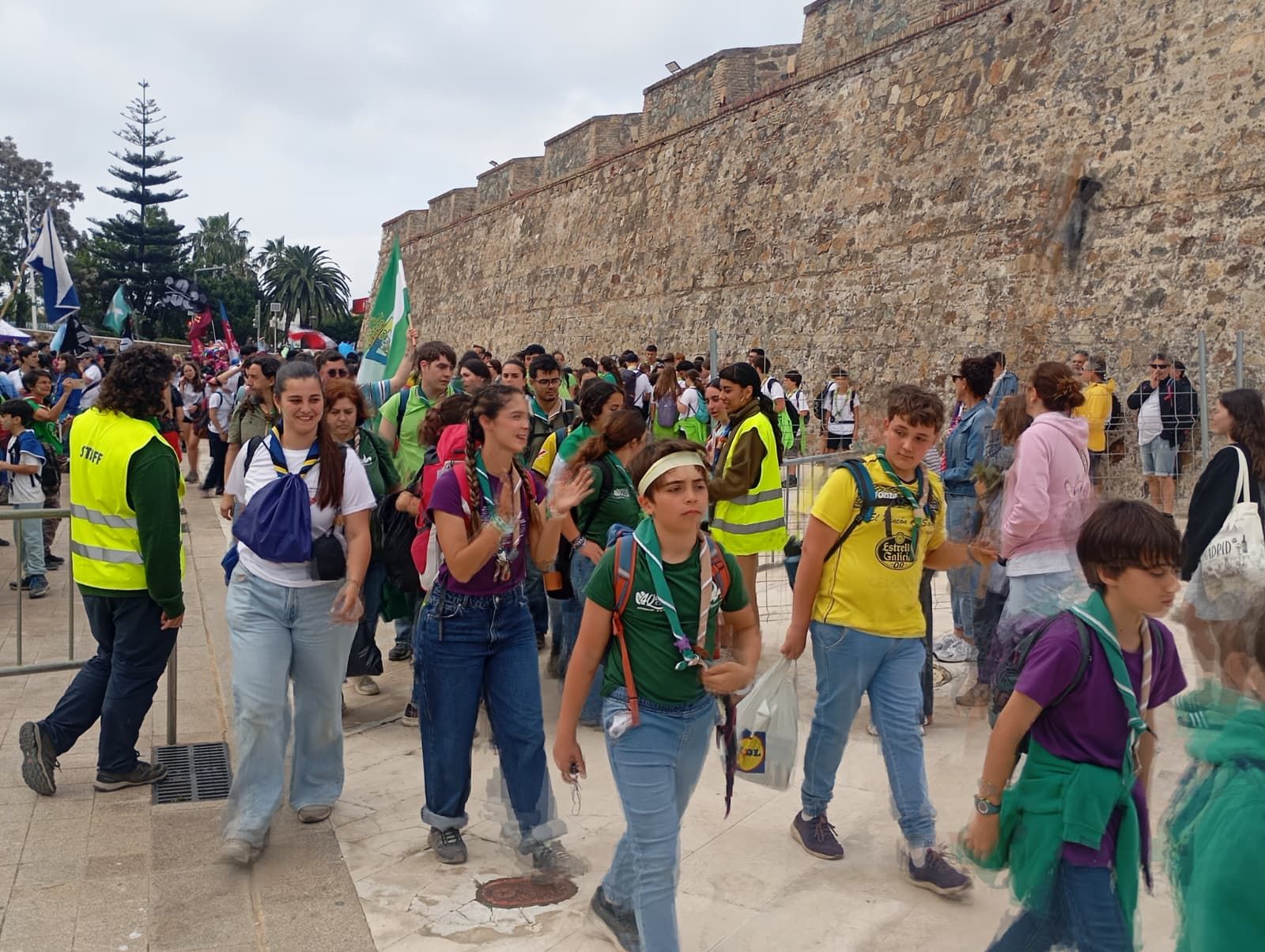 Ceuta brilla y deja el pabellón alto en el Festival Scout