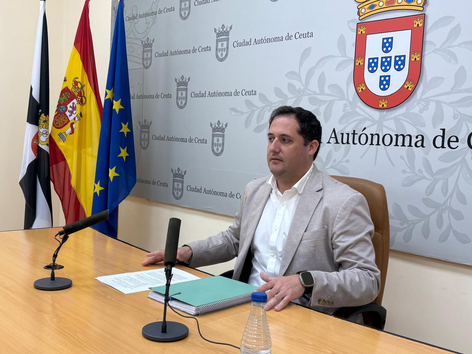 El portavoz del Gobierno, Alejandro Ramírez