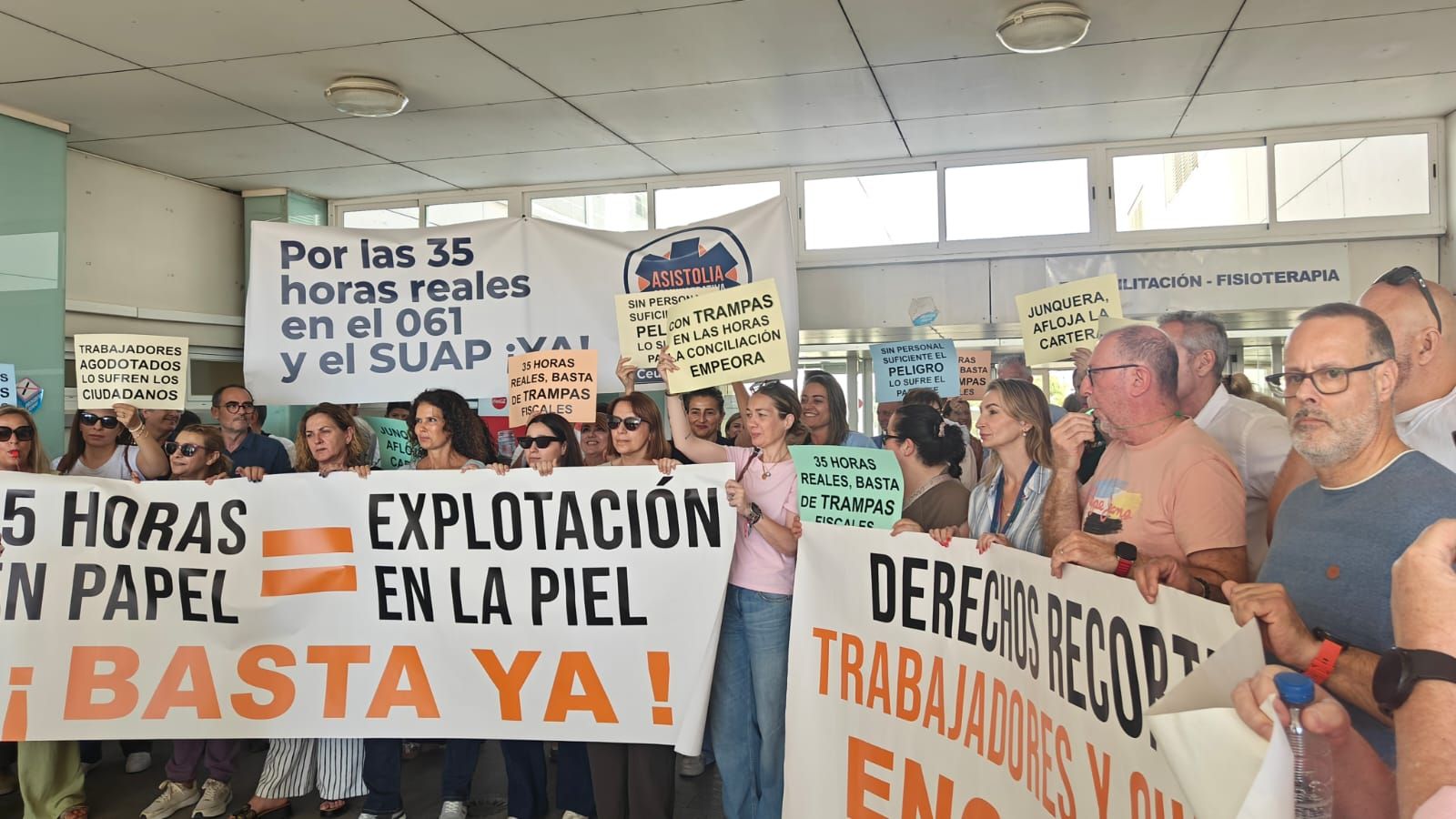 Los sindicatos de INGESA en Ceuta denuncian la aplicación de las 35 horas, exigen negociación y anuncian nuevas movilizaciones