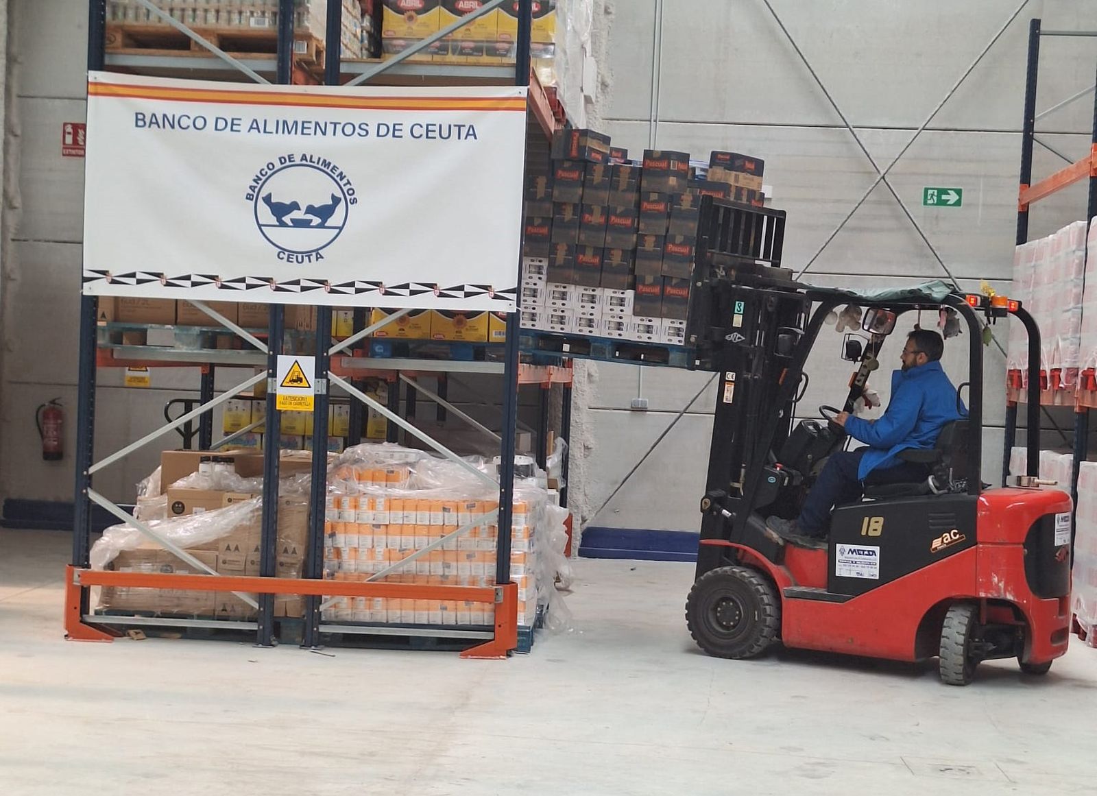 Almacén del Banco de Alimentos