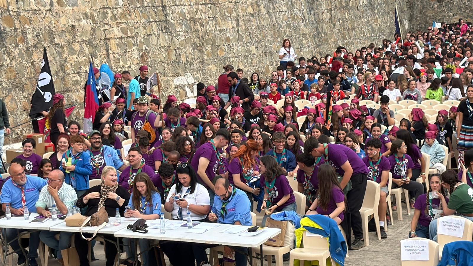 Ceuta brilla y deja el pabellón alto en el Festival Scout