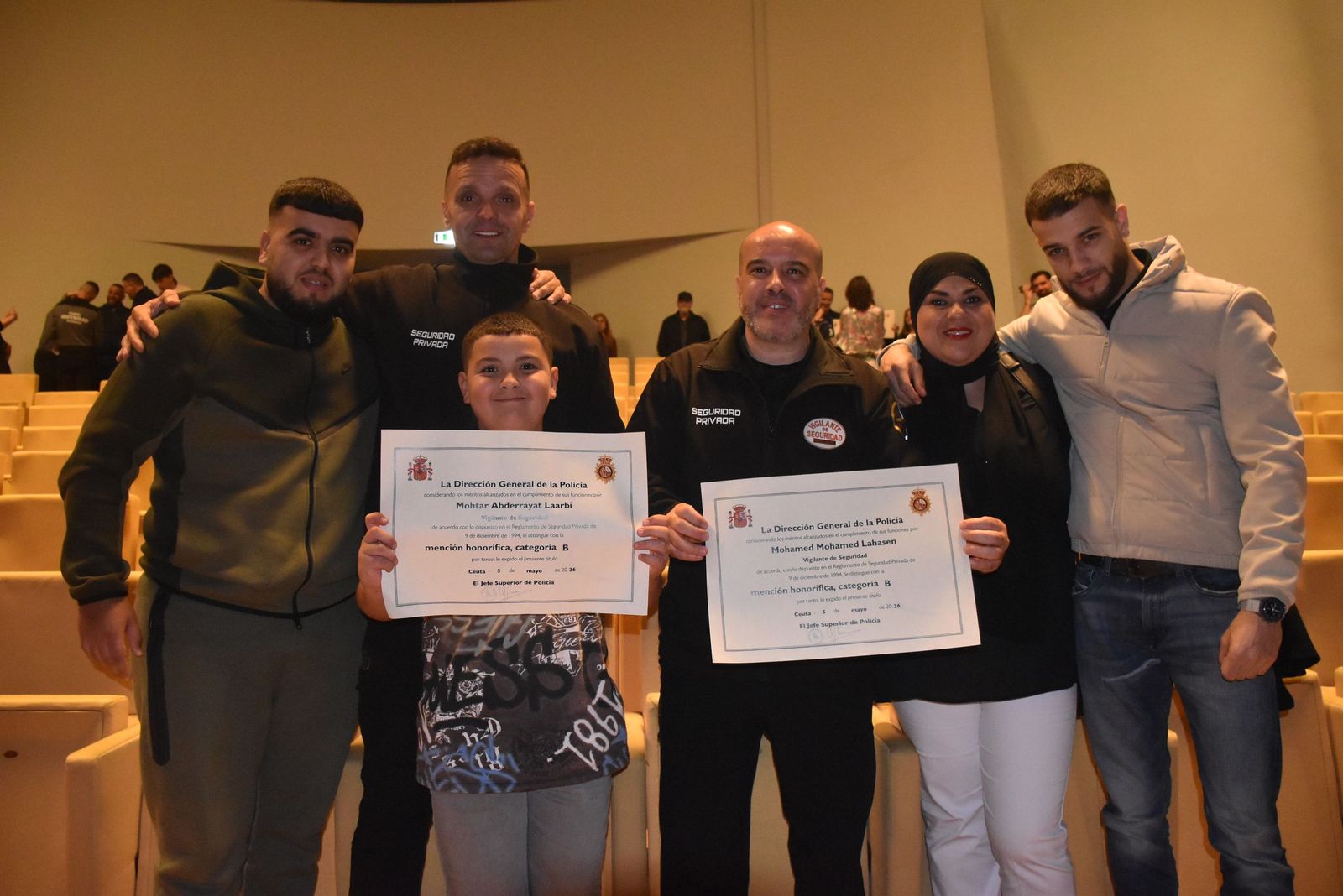 La seguridad privada celebra en el Revellín el día de la profesión