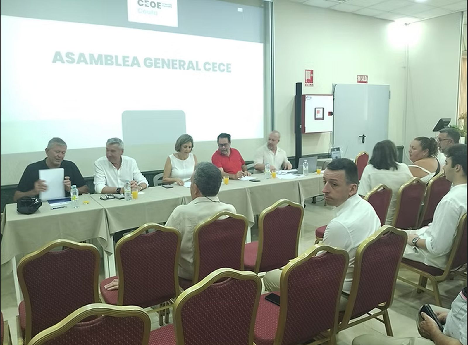 Convocatoria de la asamblea general de CECE que en julio pasado aprobó la modificación de estatutos de la organización