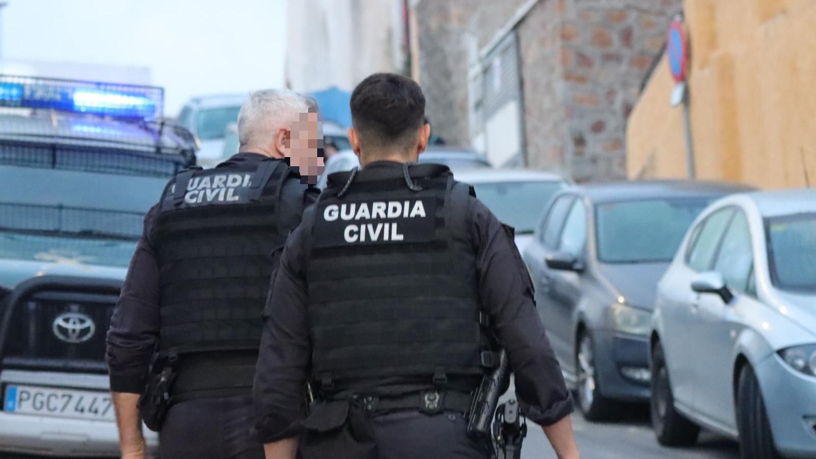 La Guardia Civil realizó varios registros domiciliarios en Cortadura del Valle