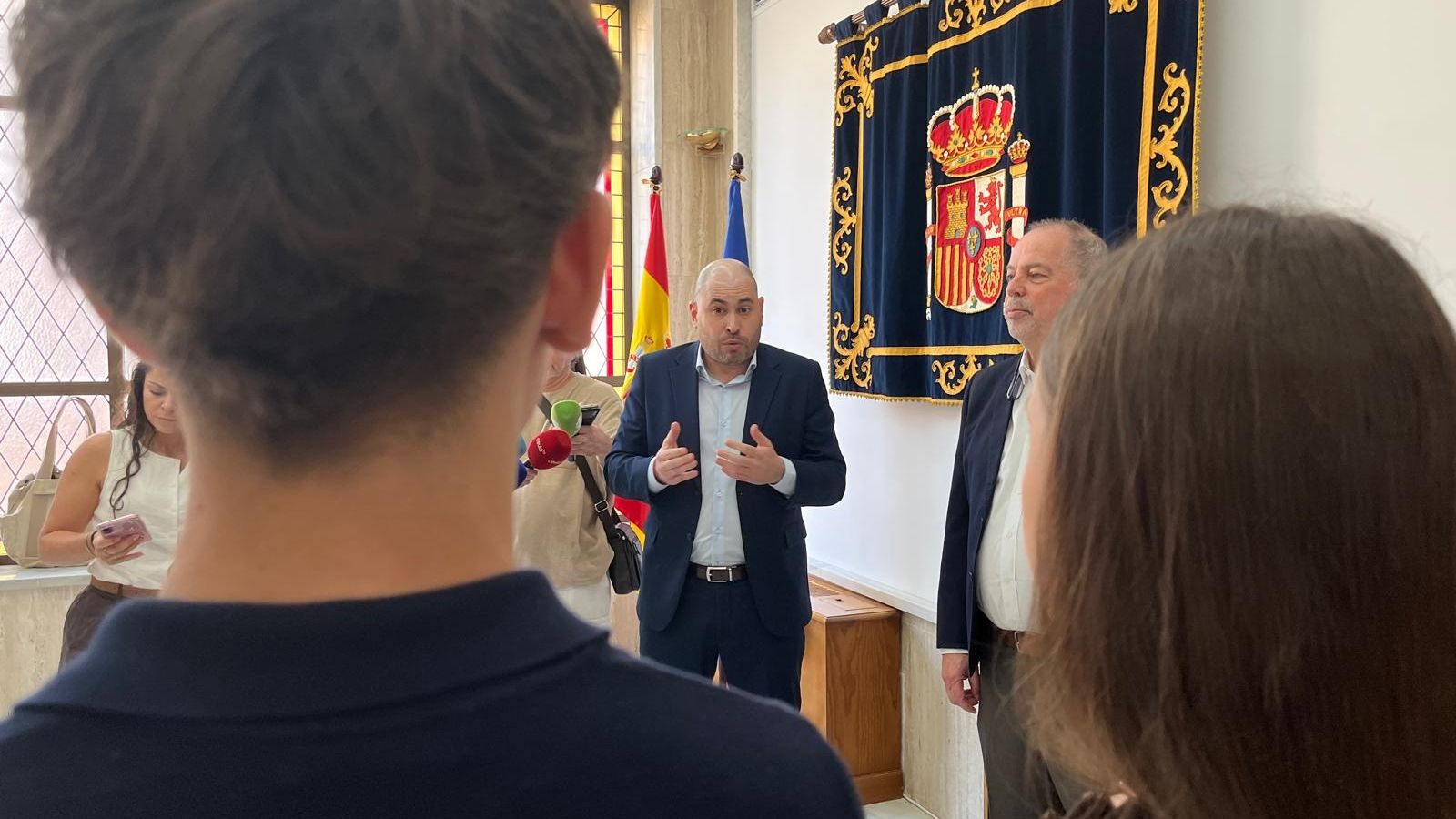 Recepción en la Delegación del Gobierno