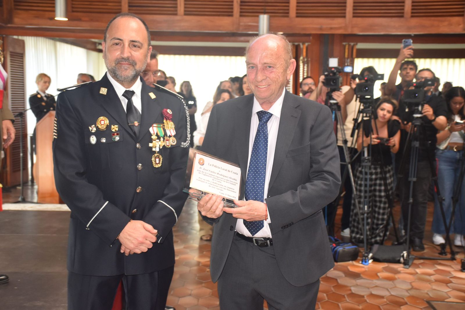 La celebración de San Urbano, patrón de la Policía Local, en imágenes