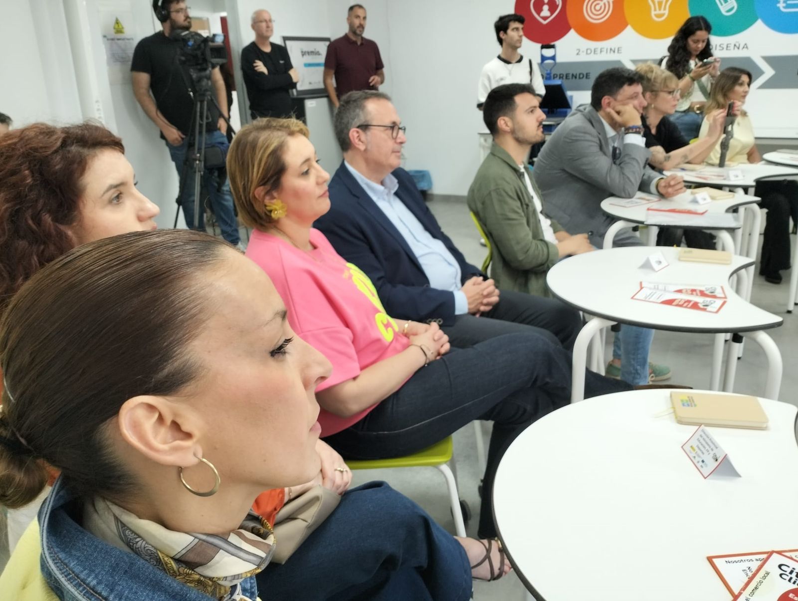 Invitados al acto de presentación del "City Clic"