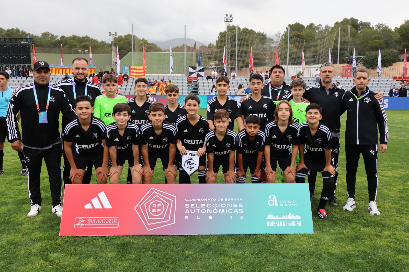 Ceuta sub-12 masculina y femenina en el Campeonato de España