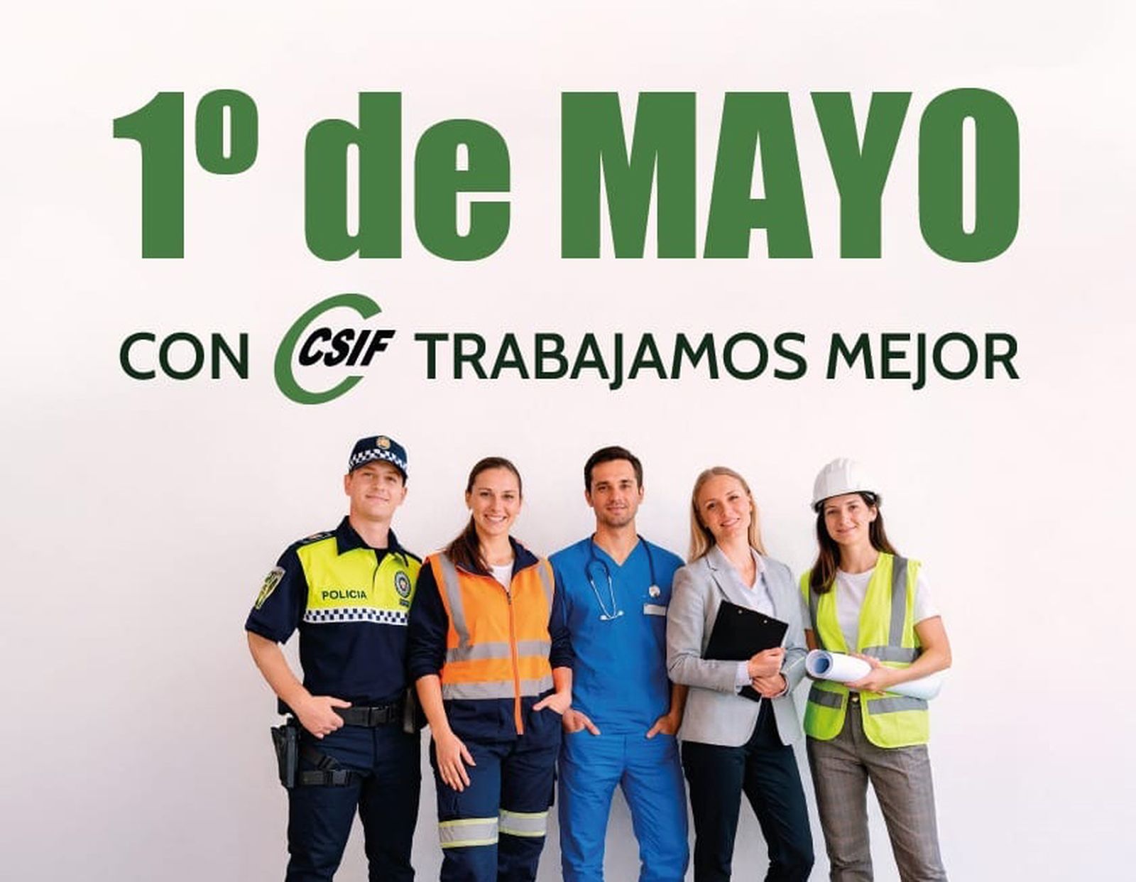 Manifiesto de CSIF por el Primero de Mayo