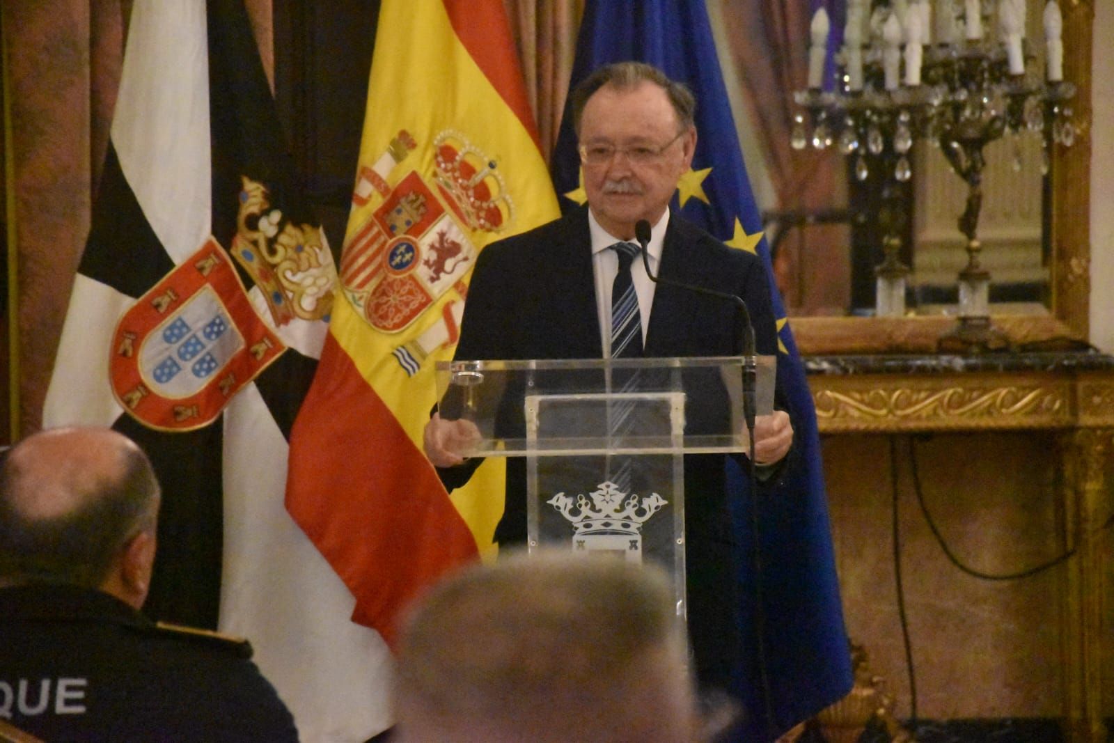 El presidente Vivas interviene en el Acto del 50 Aniversario del Parque Móvil