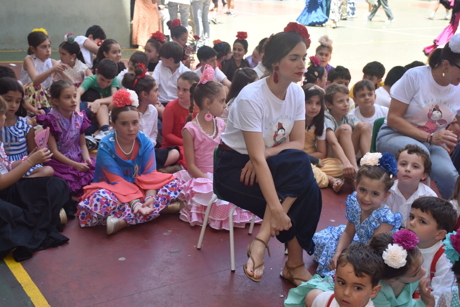 El Colegio de San Agustín disfruta de una feliz jornada solidaria con su Cruz de Mayo