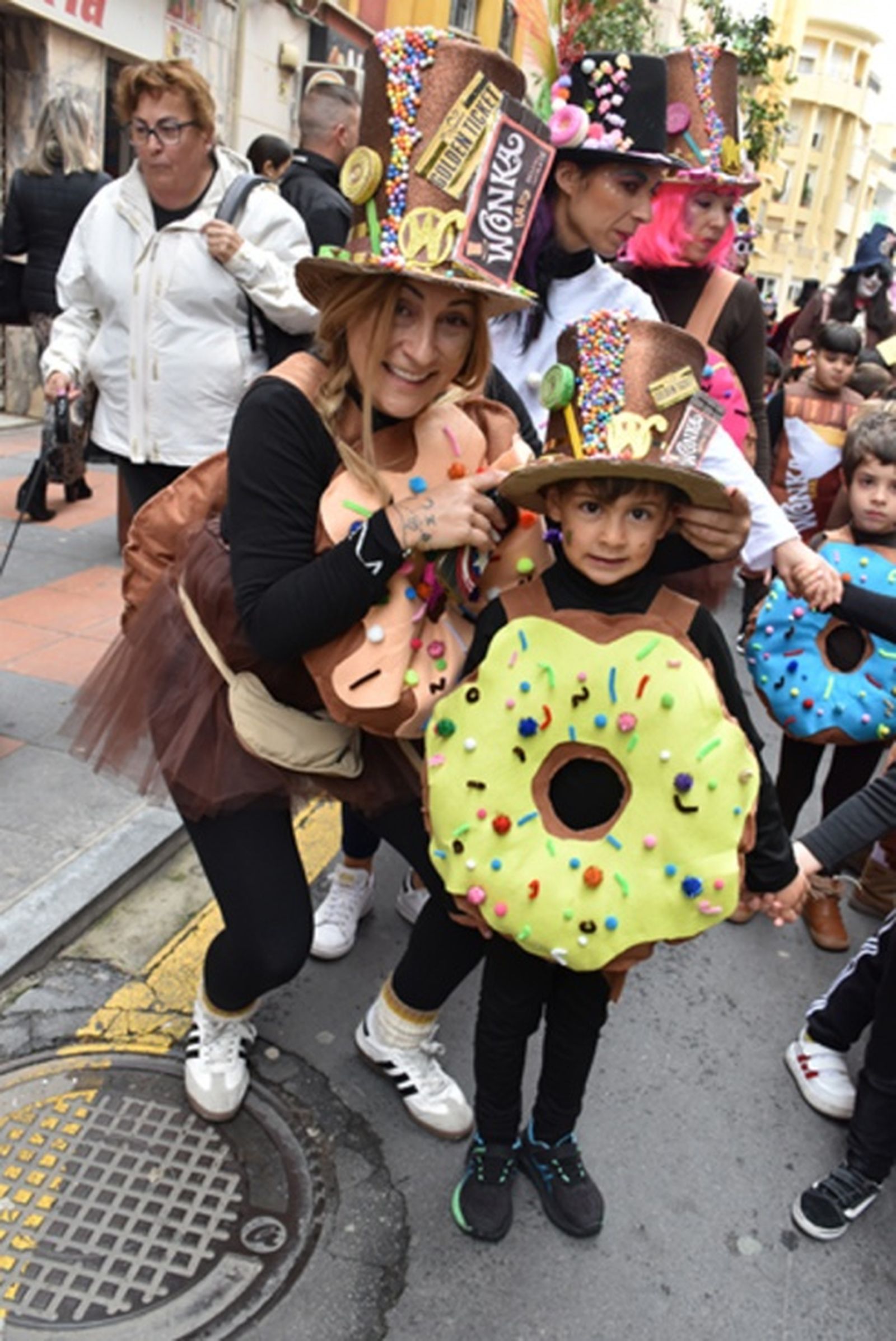 Pasacalles de carnaval del Beatriz de Silva. / FOTO NICOL'S