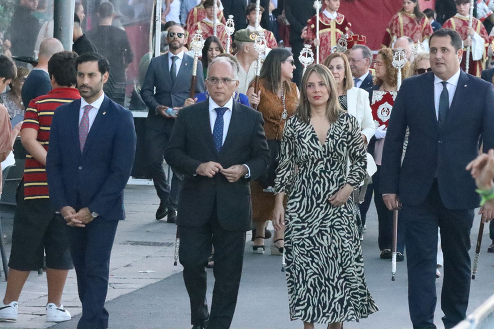 Consejeros de la Ciudad en la procesión de San Daniel | FOTO REDUAN