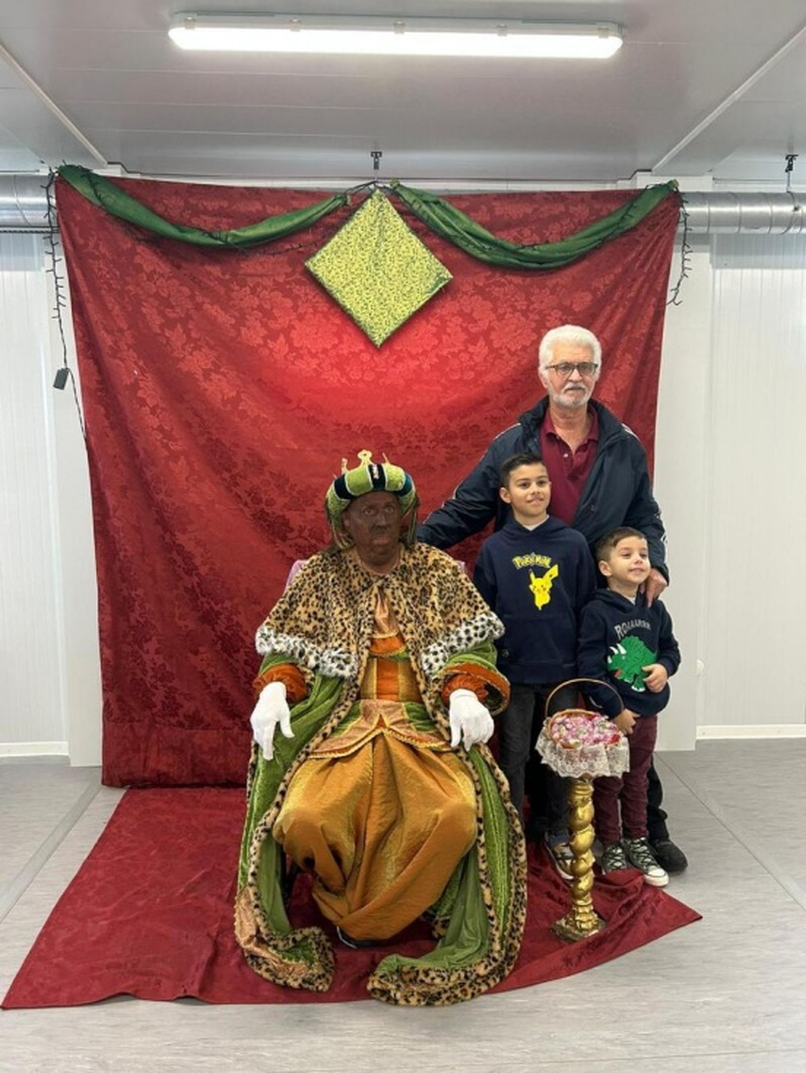 El Rey Baltasar en Juan XXIII. / FOTO NICOL'S