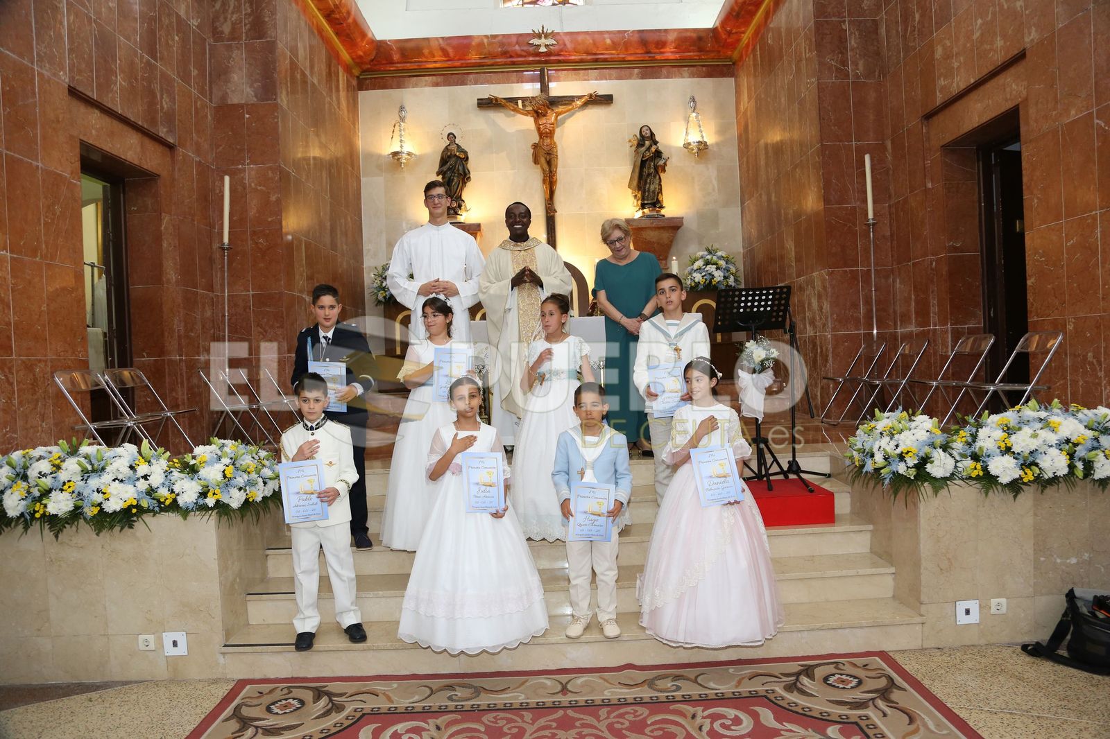 Comuniones en la Parroquia de Santa Teresa