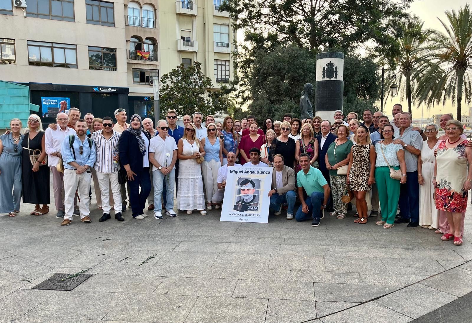 Homenaje del PP a las víctimas del terrorismo con motivo del 29 aniversario del asesinato de Miguel Ángel Blanco