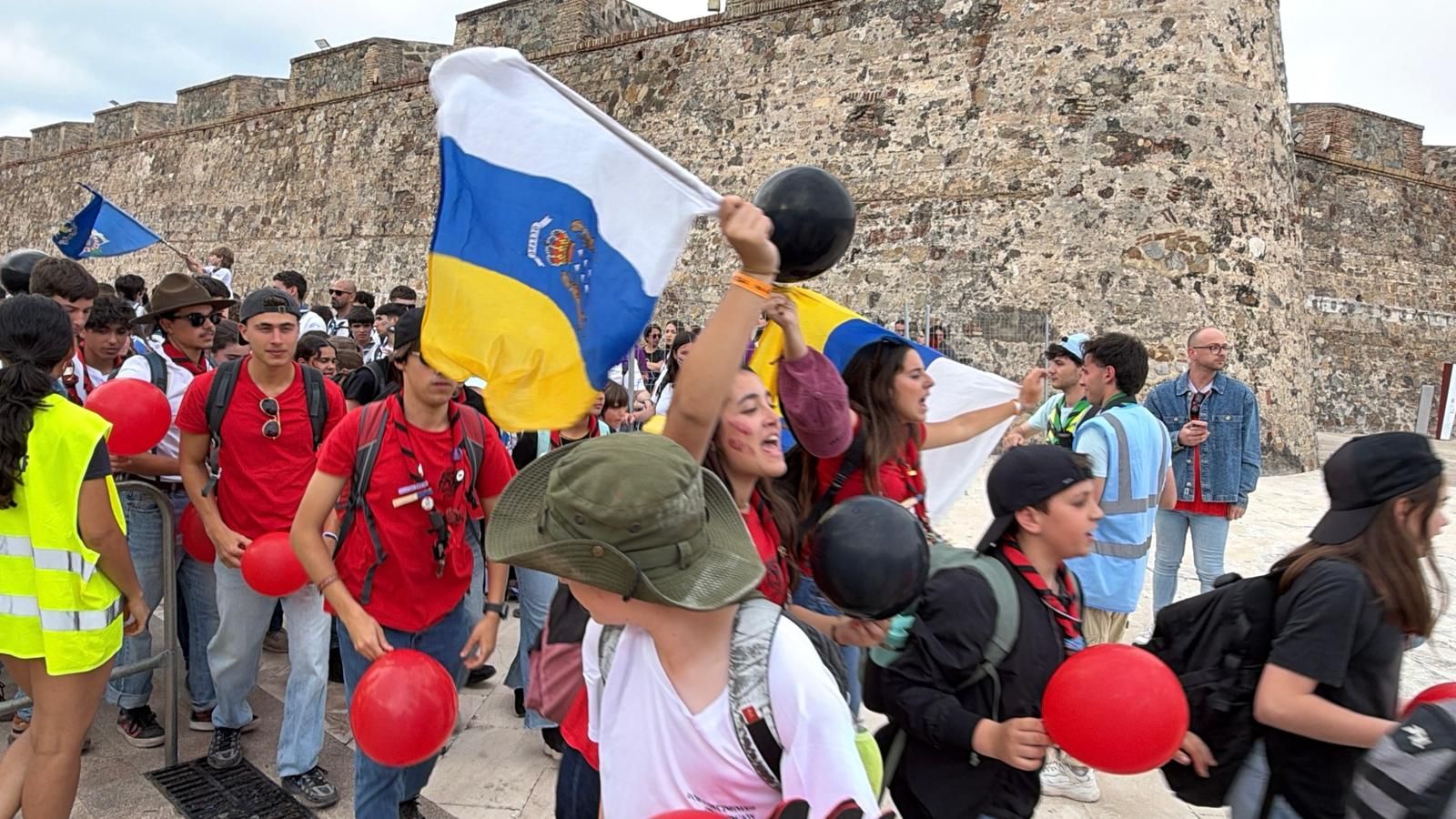 Ceuta brilla y deja el pabellón alto en el Festival Scout