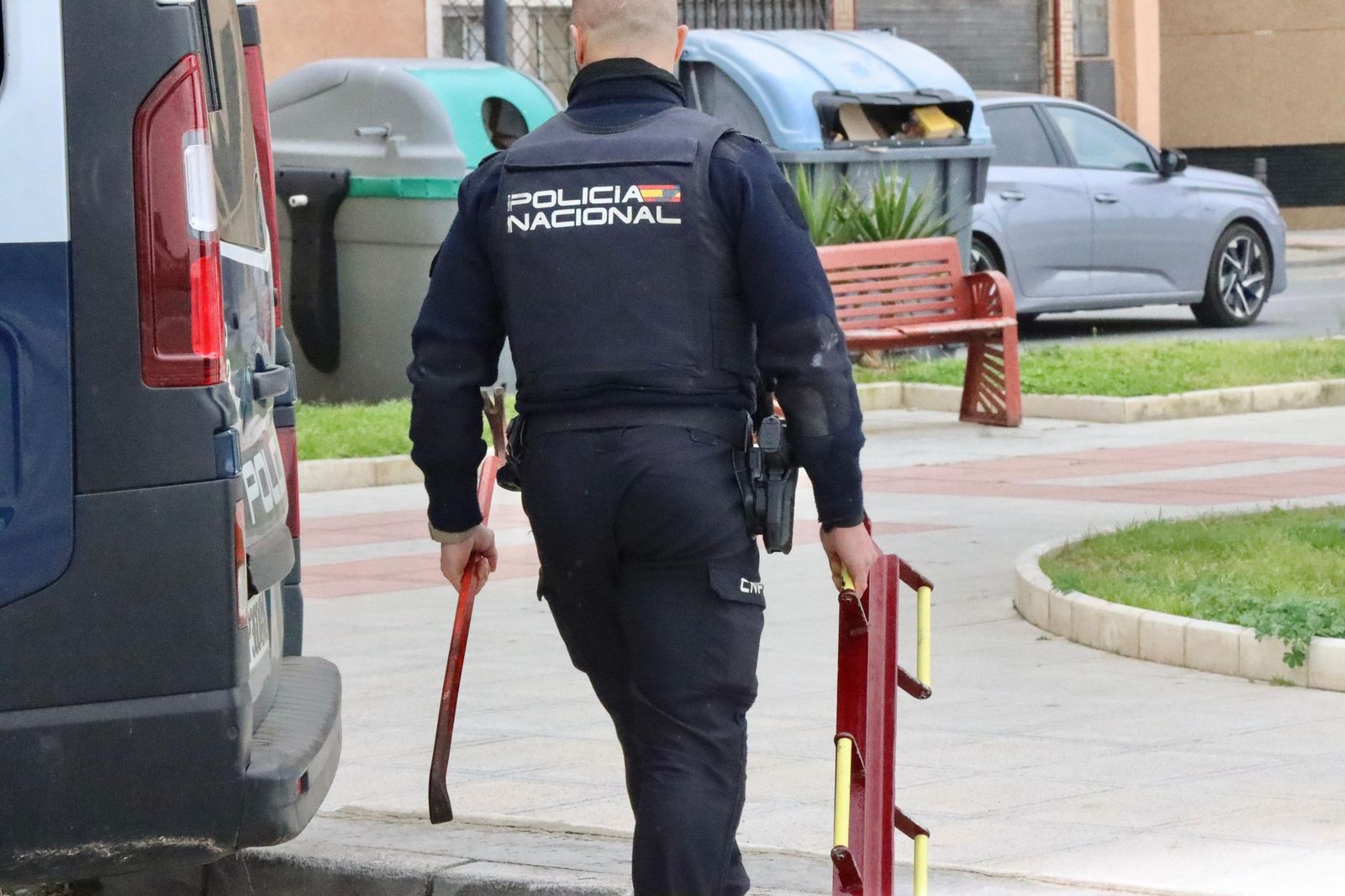 Operación antidroga en Ceuta, en las zonas de Benítez y edificio Baeza.