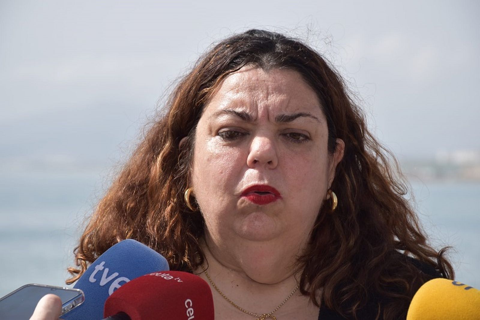 La delegada del Gobierno en Ceuta, Cristina Pérez. / FOTO NICOL'S