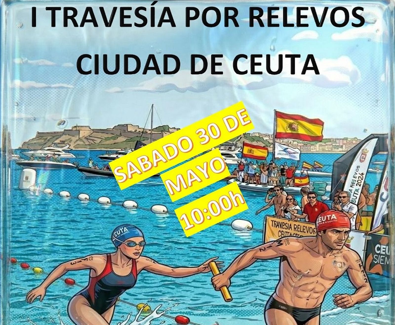Cartel de la prueba
