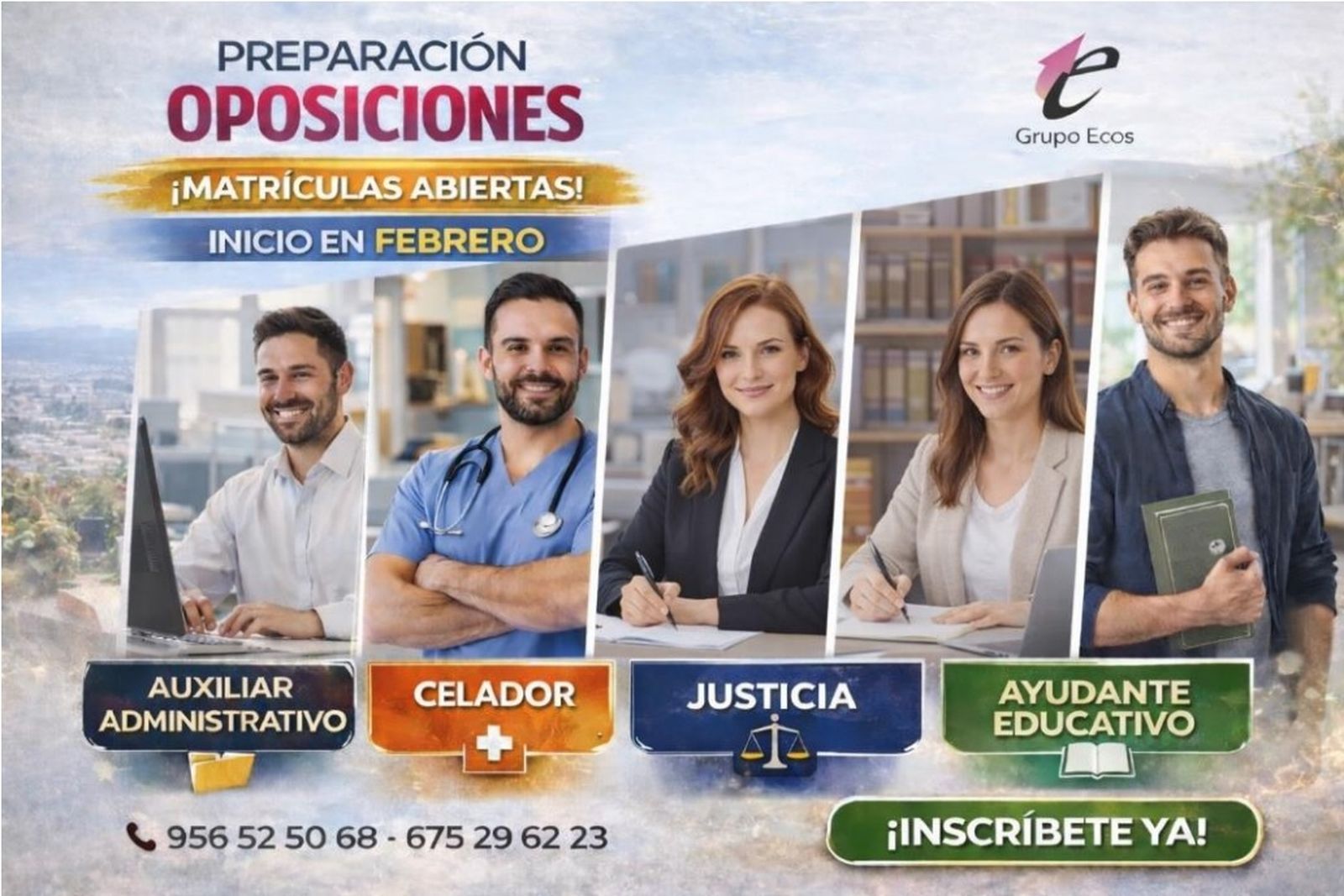 Cartel difundido por el Grupo Ecos