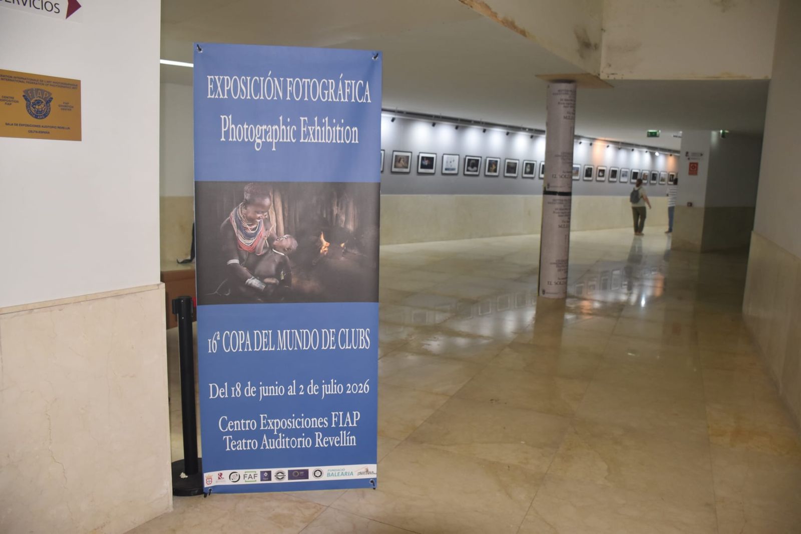 Inaugurada la exposición de La Copa del Mundo de Clubes FIAP en el Revellín