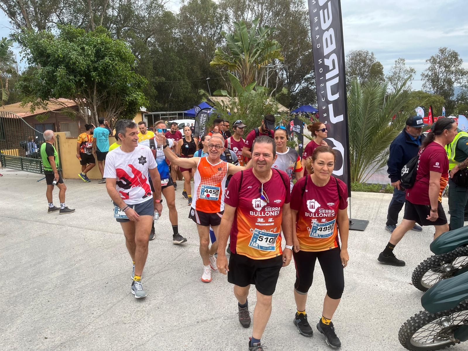 Unos 450 atletas se dan cita en la carrera 'Sierra Bullones'