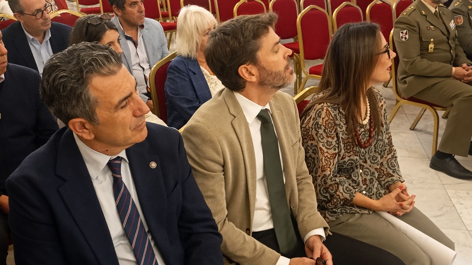 Carlos Rontomé, Alfredo Laín y Pilar Orozco