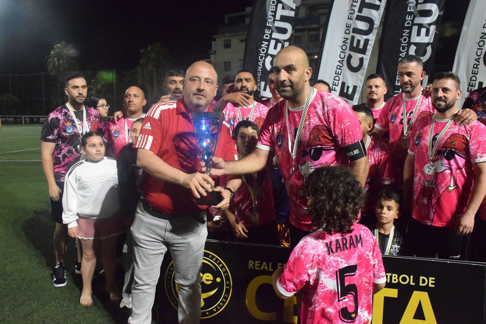 Final Liga Veteranos y entrega de trofeos