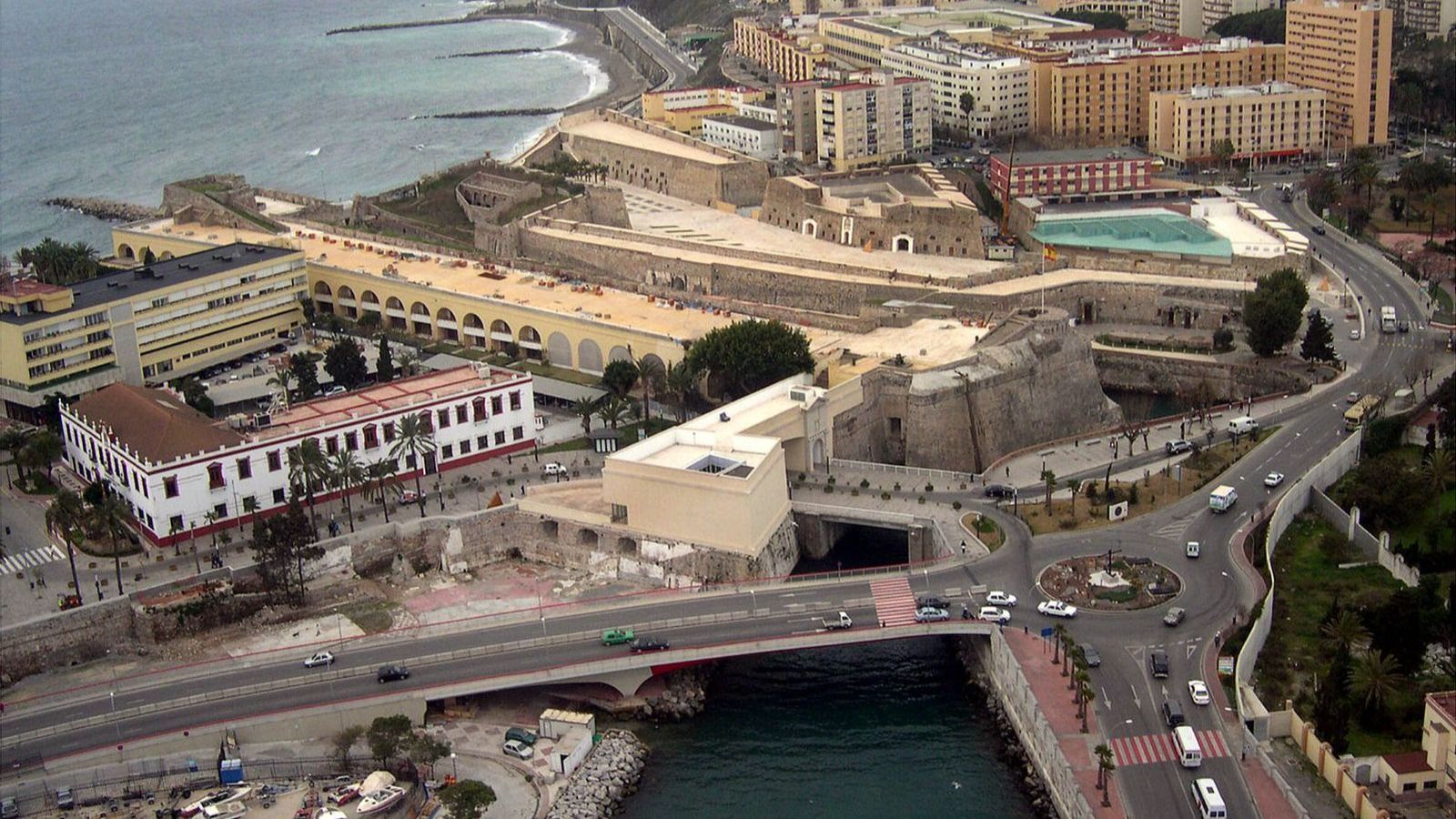 Vista de Ceuta.
