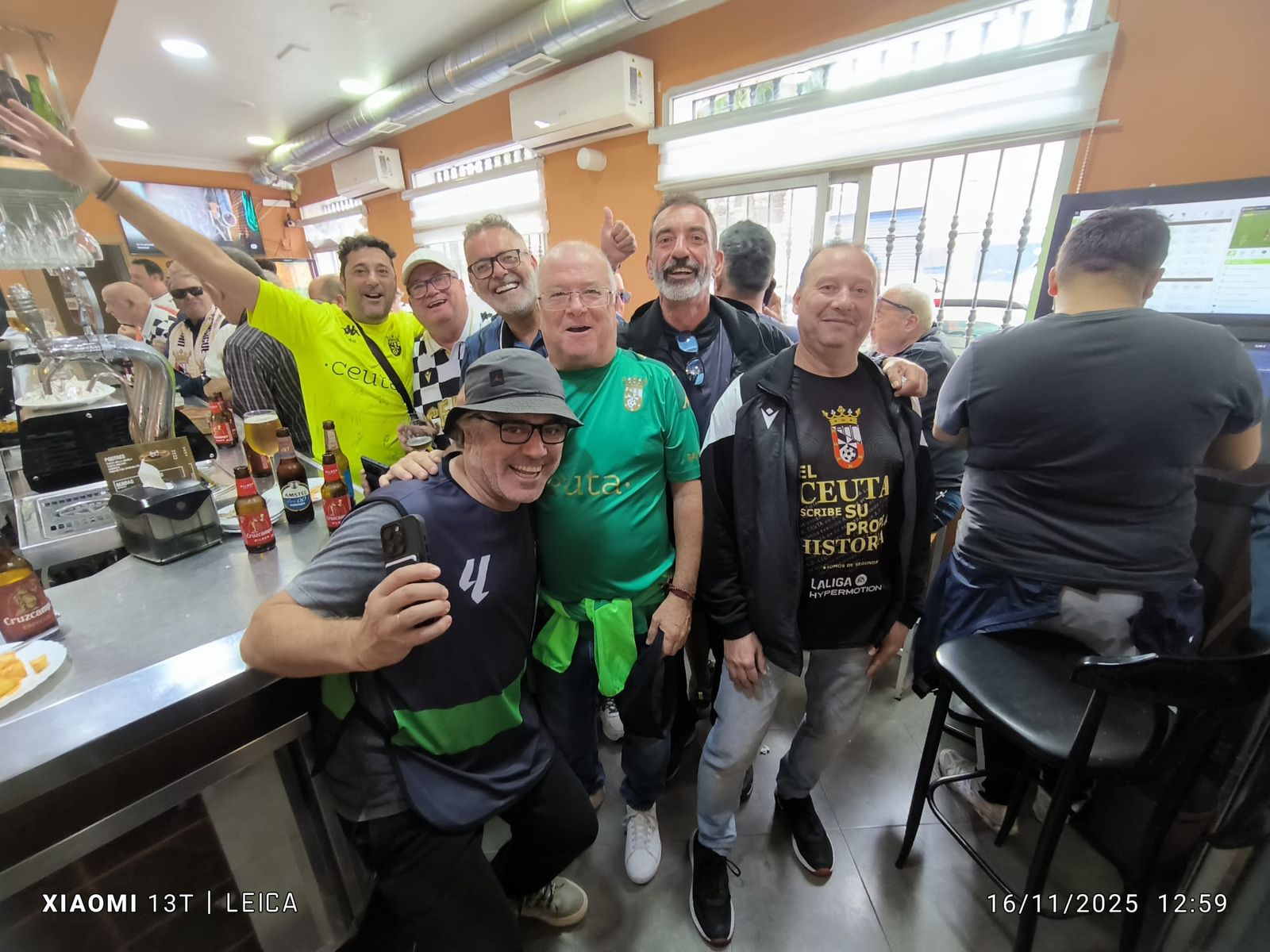 FOTOGALERÍA | Así vio Nicol's a los caballas durante la previa al partido de la AD Ceuta y el Leganés