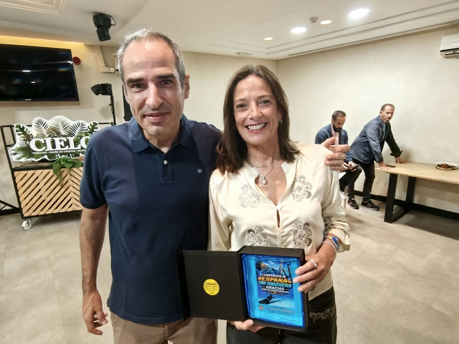 Rafael Ruiz y Mabel Lucena inauguran el palmarés del Campeonato de España de tiro subacuático en Ceuta