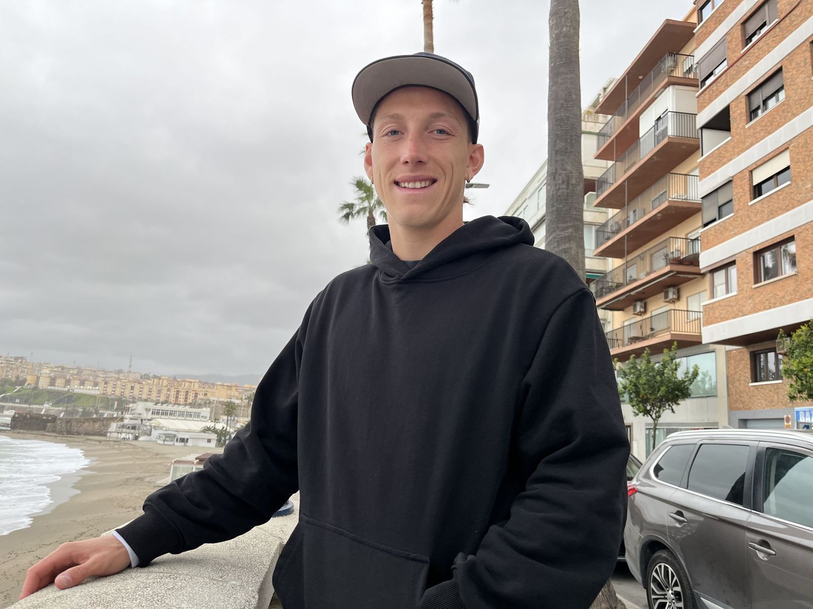 Ignacio Schor, jugador de la AD Ceuta