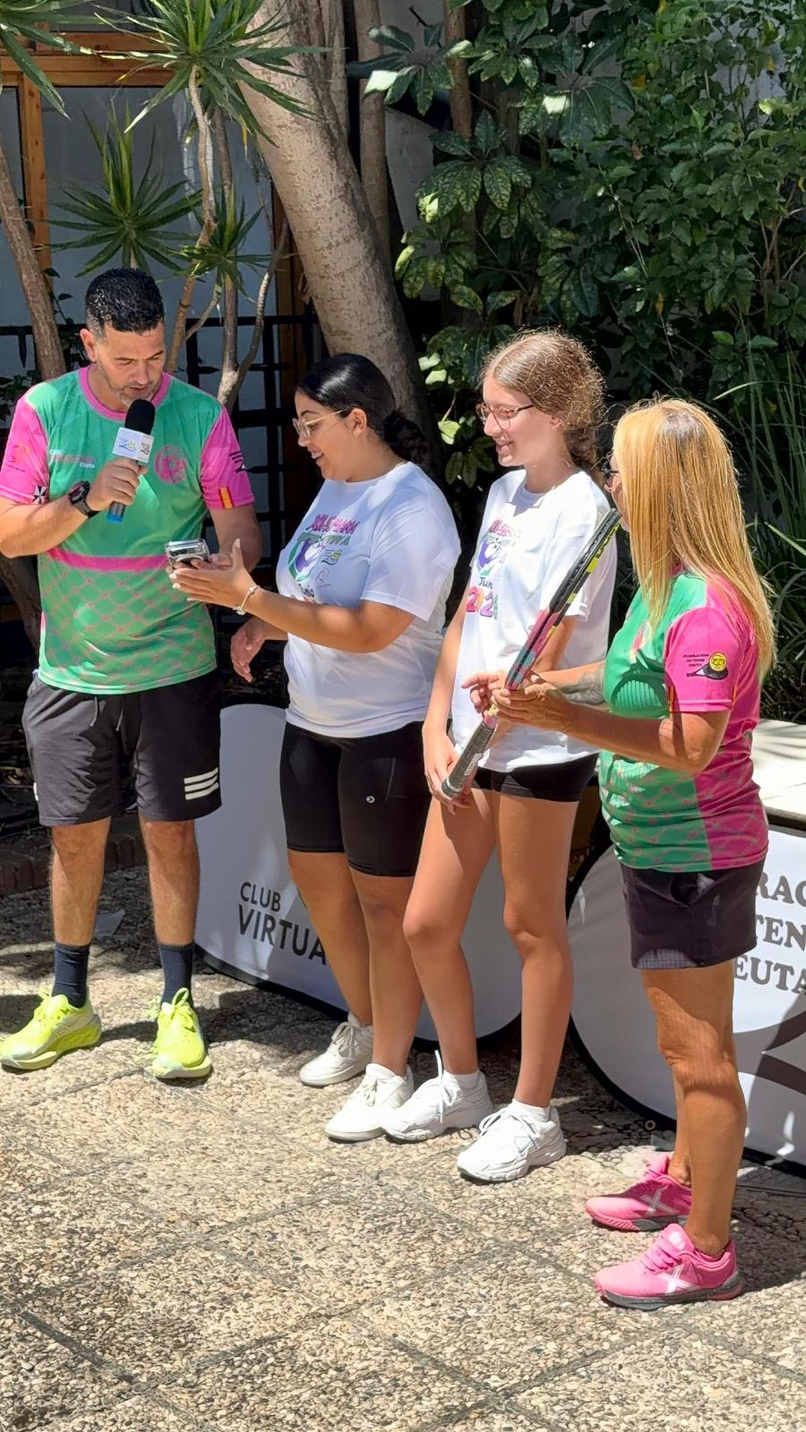 VirtualTenis Ceuta cierra su XII Semana Deportiva con una multitudinaria clausura y la vista puesta en septiembre
