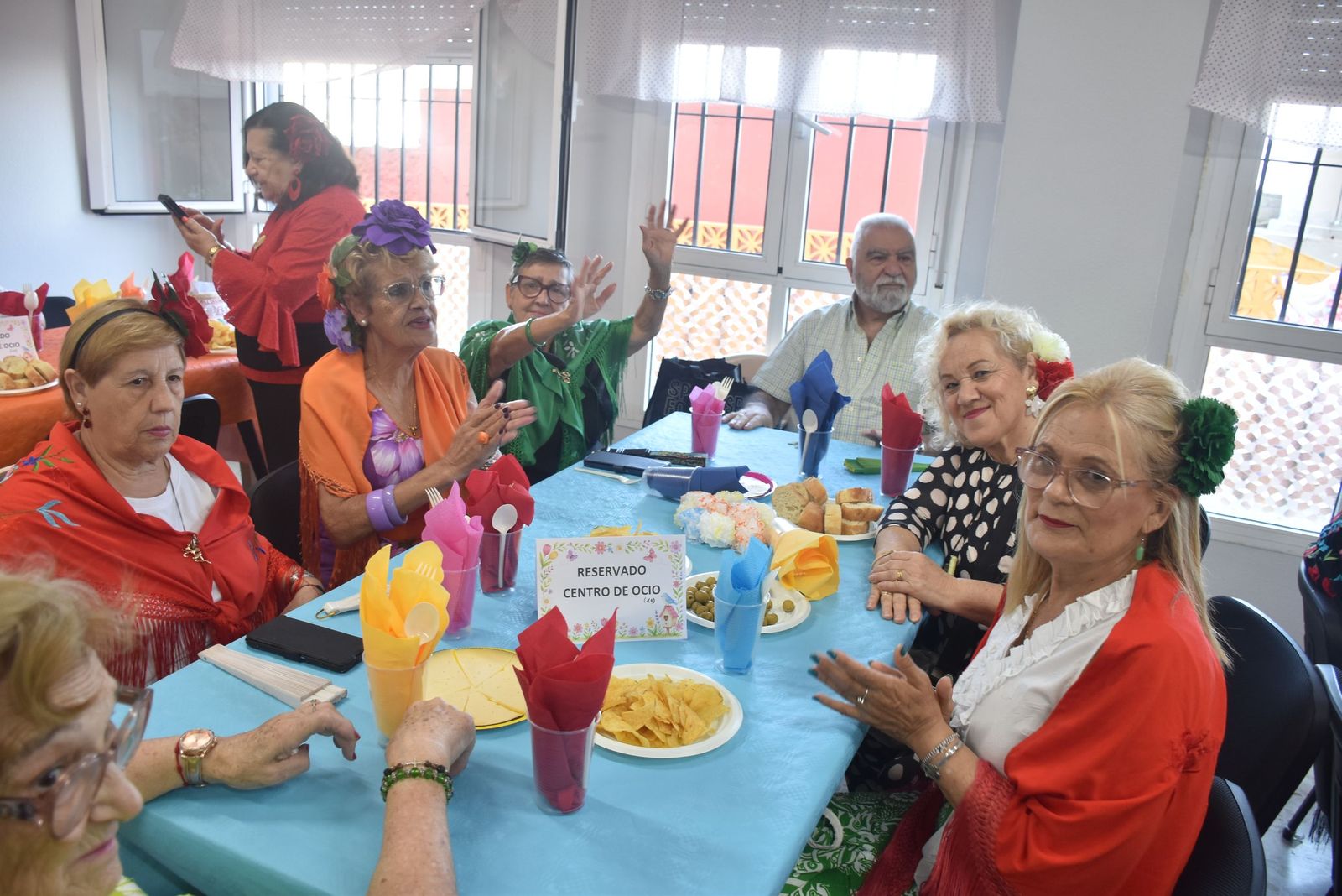 Villajovita se viste de feria para celebrar la primavera junto a sus mayores