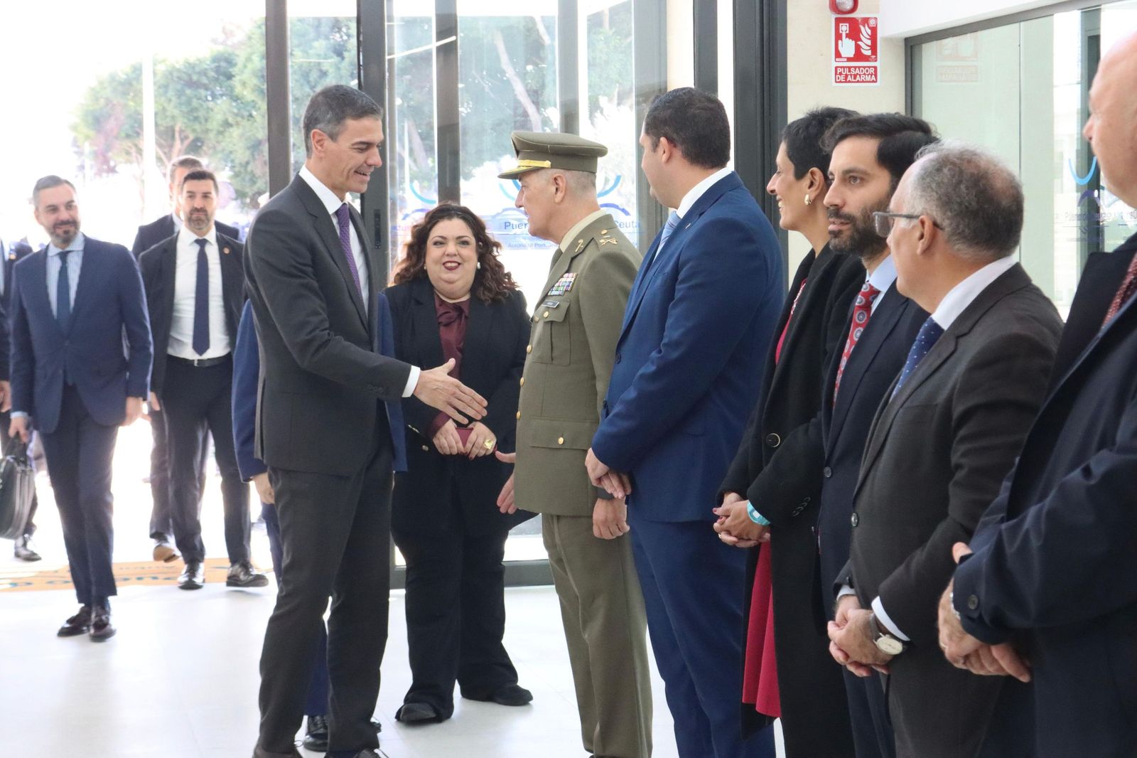 FOTOGALERÍA | Así fue la visita de Pedro Sánchez a Ceuta en la inauguración de la nueva Estación Marítima