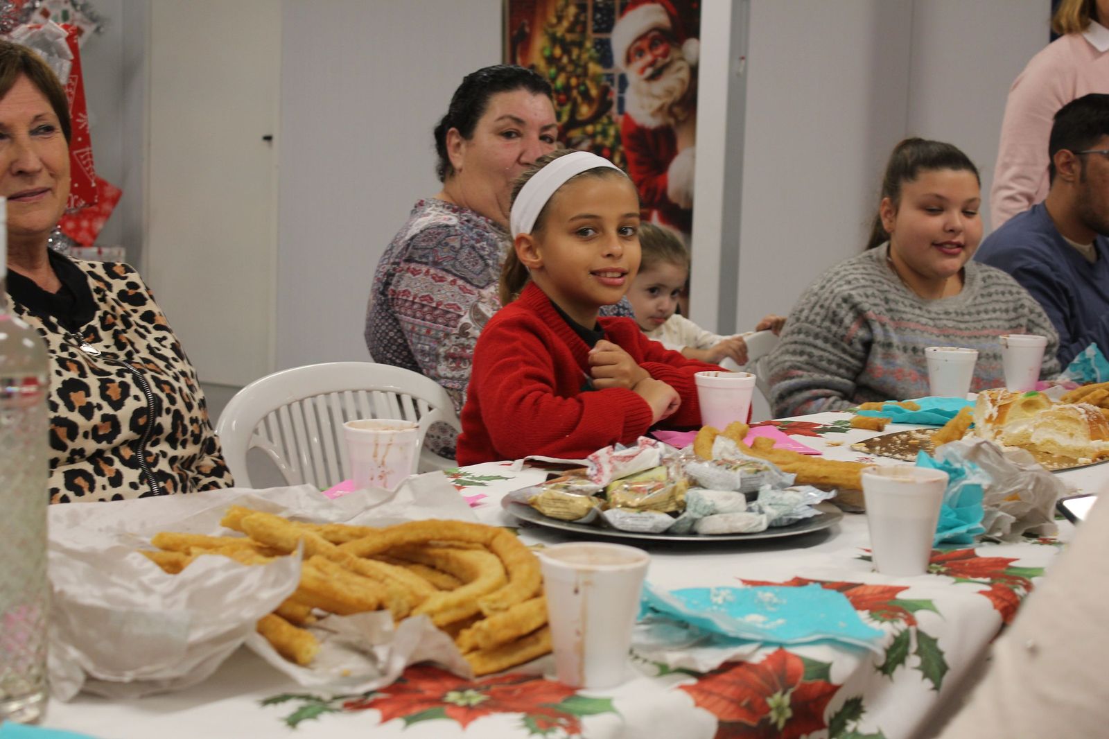 Una chocolatada especial en Juan XXIII