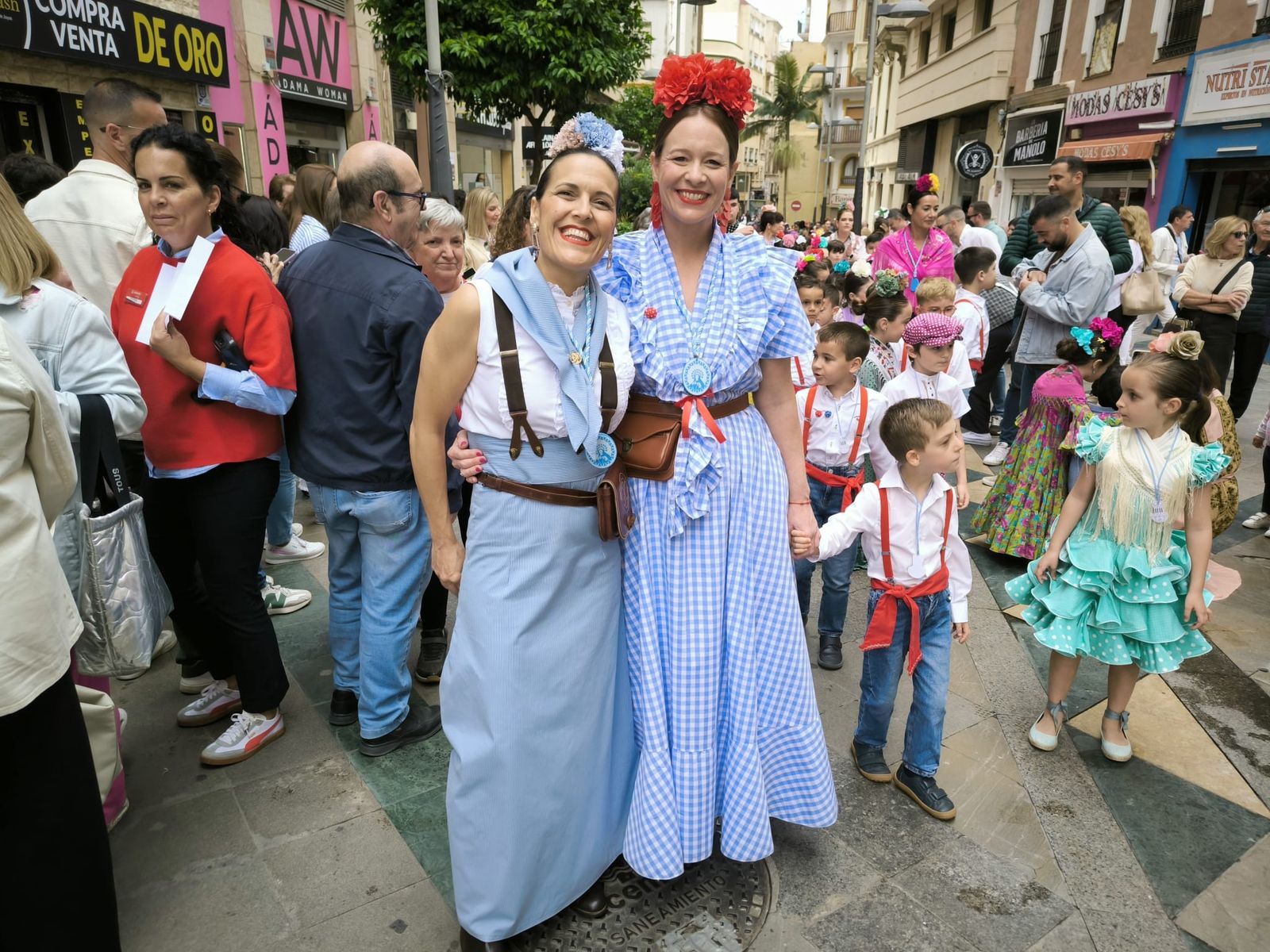 El Colegio La Inmaculada lleva la romería de Los Remedios al centro de Ceuta