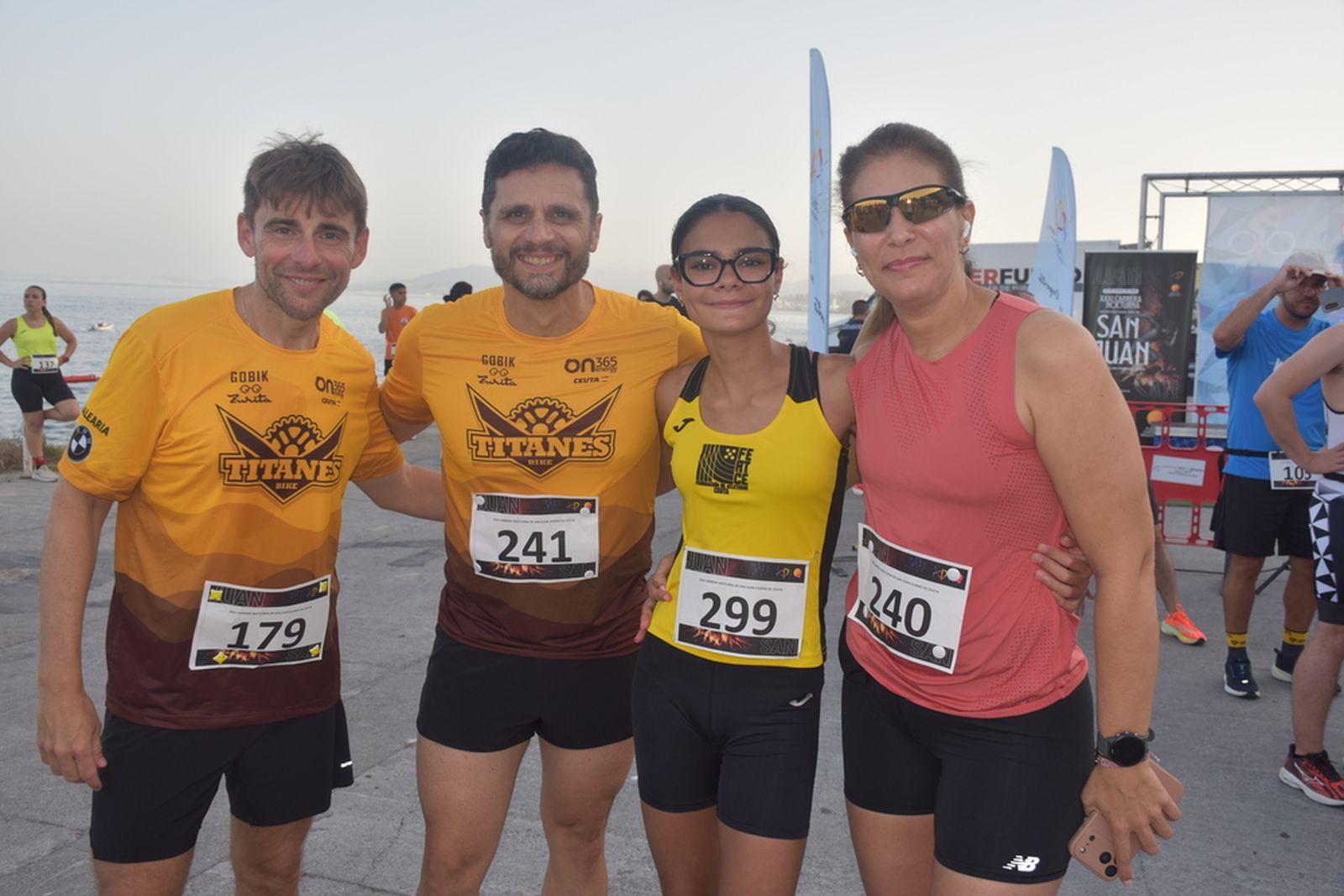 “Bily” y Elena López, reyes de la XXXI carrera popular de San Juan