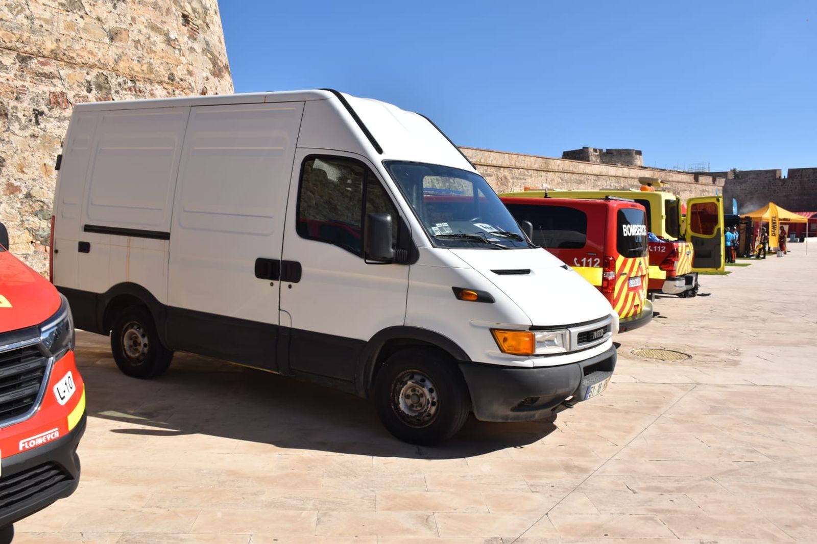 Bomberos de toda España protagonizan en Ceuta una jornada técnica y de formación práctica en rescates