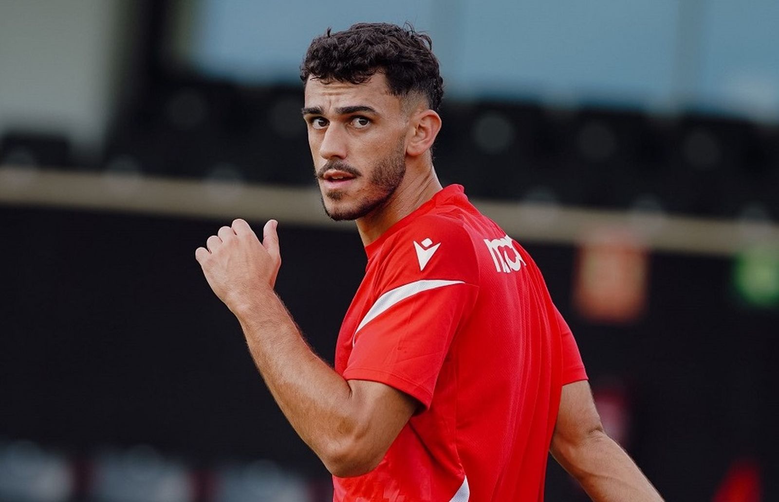 Entrenamiento de la AD Ceuta