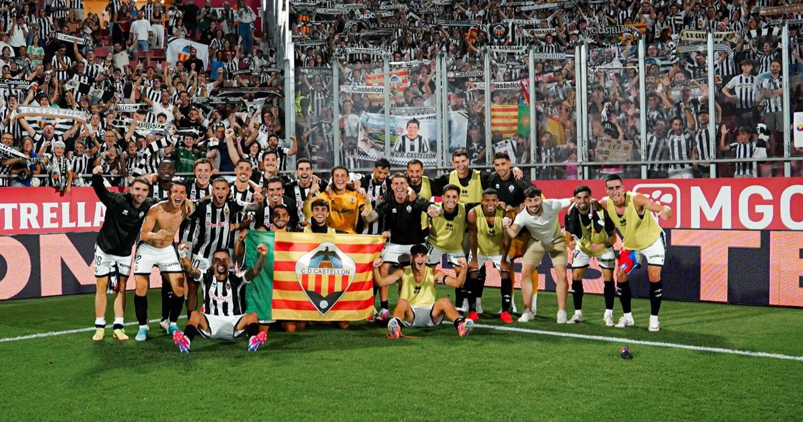 Celebración del CD Castellón