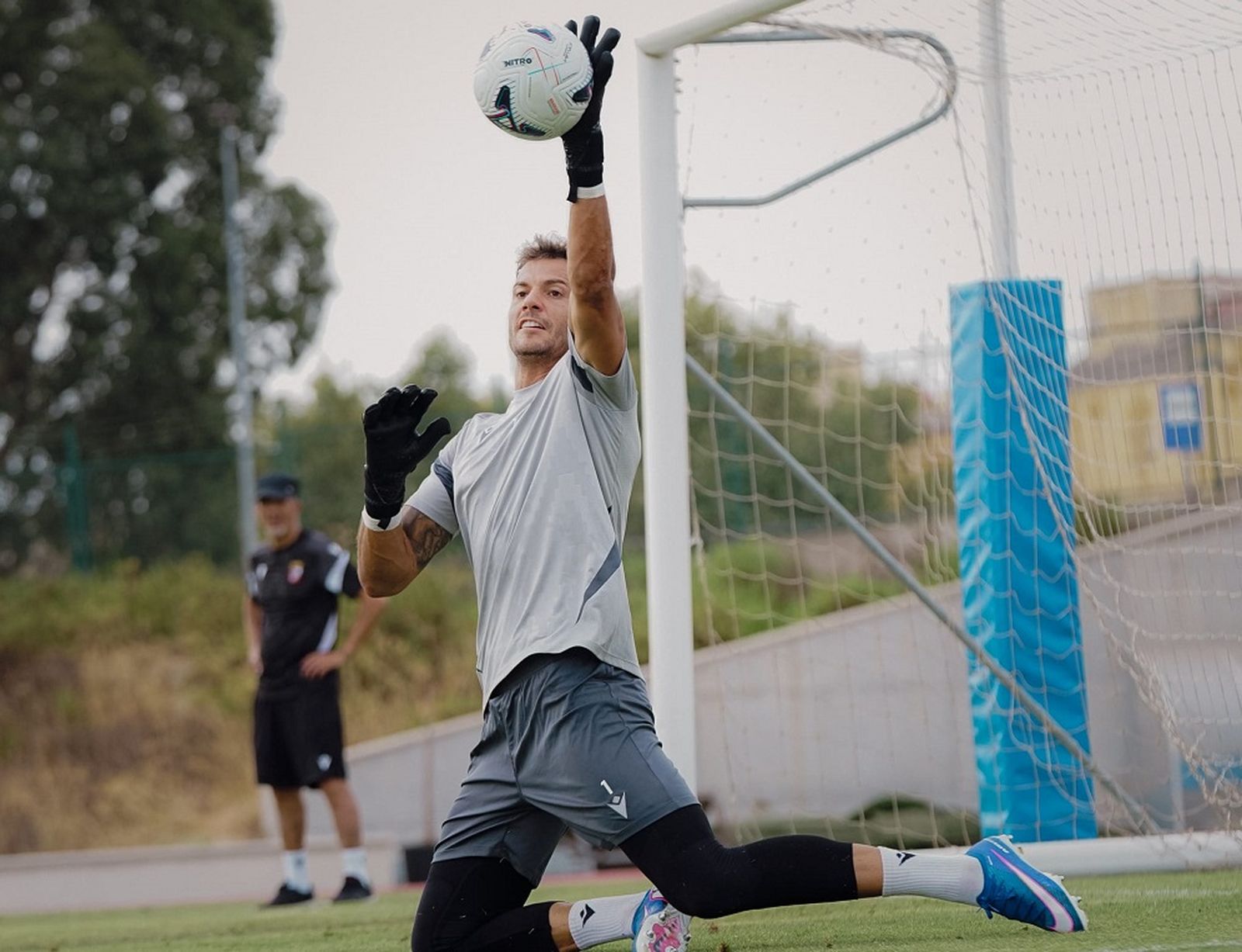Entrenamiento de la AD Ceuta