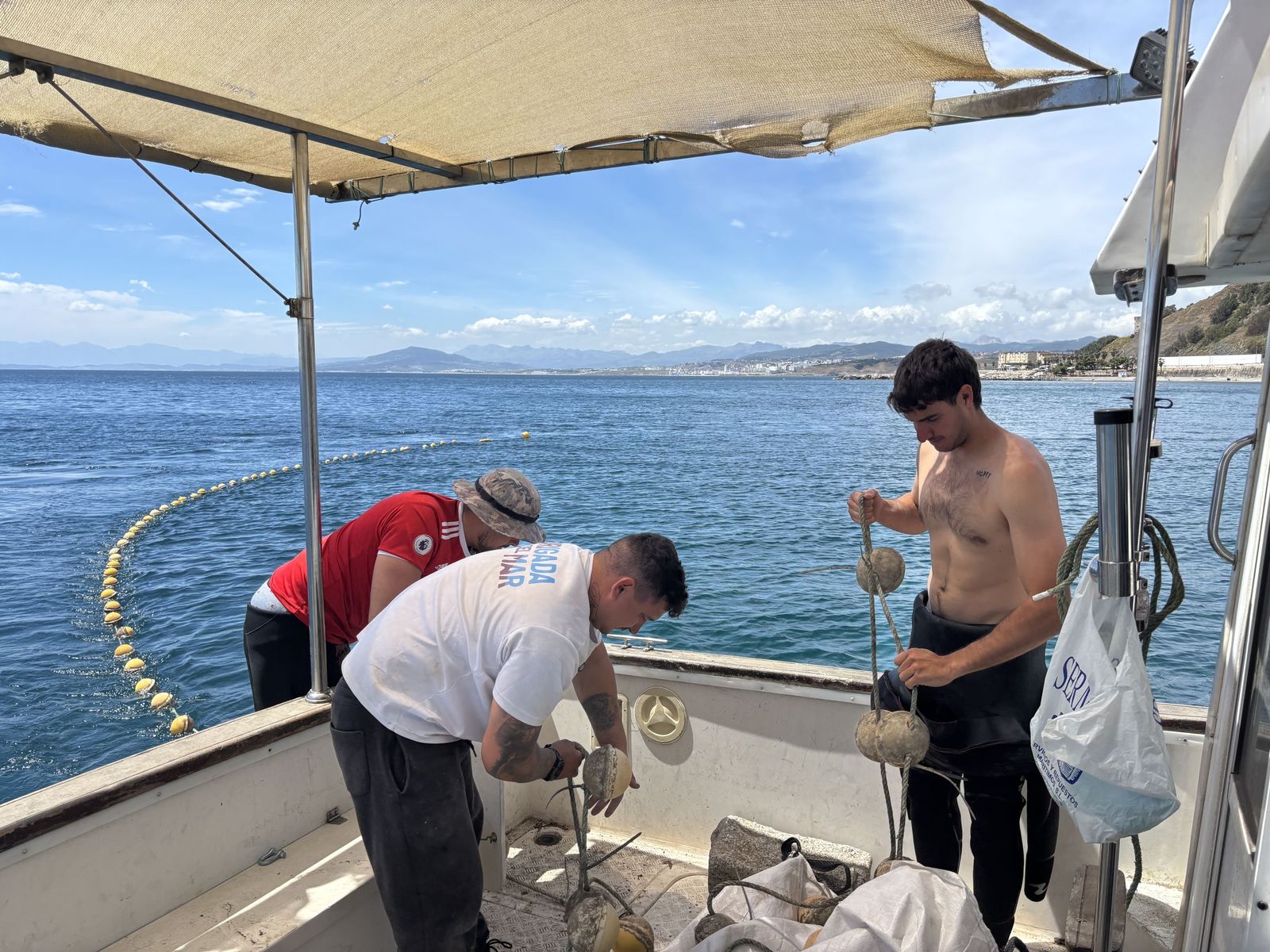 Ceuta blinda sus playas contra las medusas: el trabajo invisible que garantiza un verano seguro en el mar
